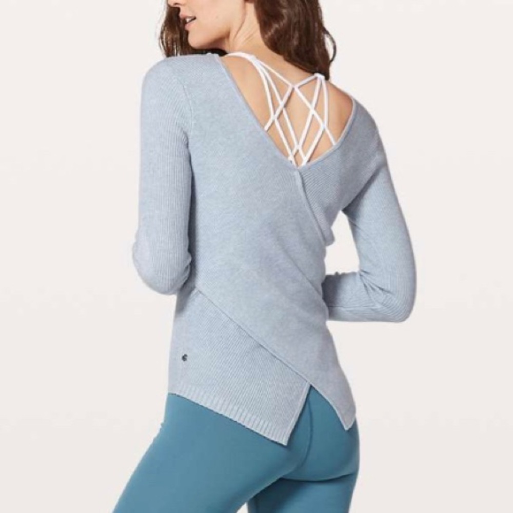 Lululemon Wrap It Back Sweater
